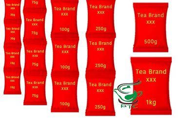 Tea Pouch Private Label Packaging
25g to 1kg Pouch