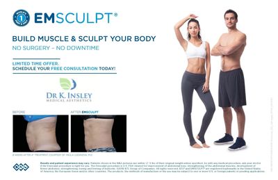 Build Muscle and Burn Fat with Emsculpt!