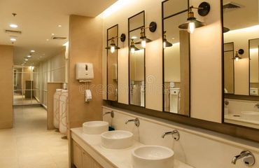 Restaurant management making sure their bathrooms and their area throughout the restaurant