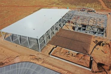 estructura para nave industrial