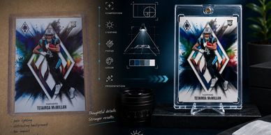 Trading card listing optimization focused on presentation, photography, & increasing buyer interesg