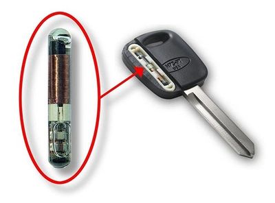 transponder chip car key