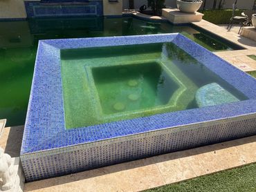 Green Pool Before Green To Clean