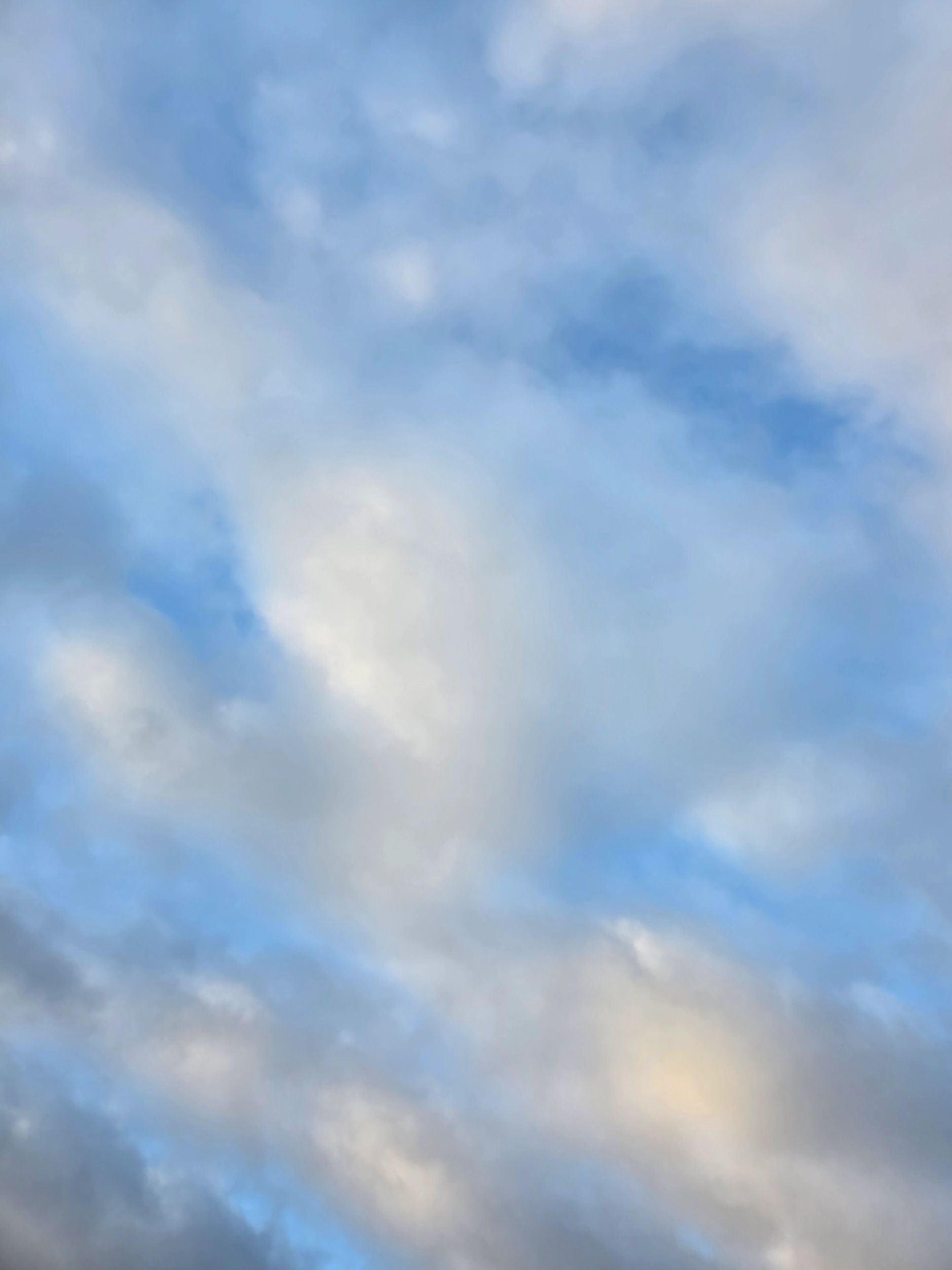 Watercolor clouds in the Oregon summer sky, 2024