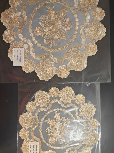 Gold/Cream and White
42cm $10.00
35cm $8.00