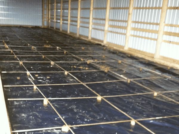 Pole barn build in McLean County, Kentucky with concrete construction by KAR-GAL Construction.