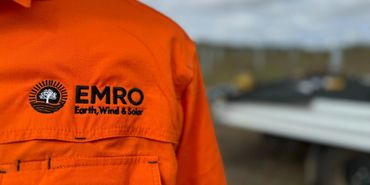 EMRO branding on high-visibility personal protective equipment