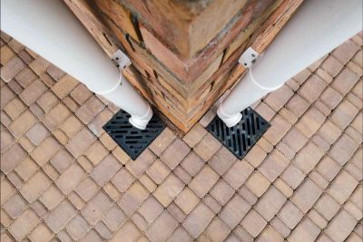 blocked stormwater drain