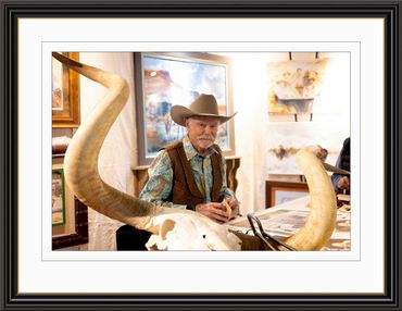 Buck Taylor
Of Cowboy Fame & Watercolors
