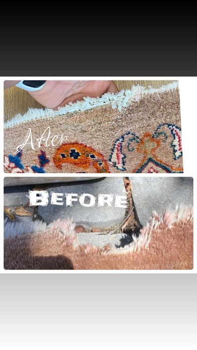 Rug repair, rugcleaning
