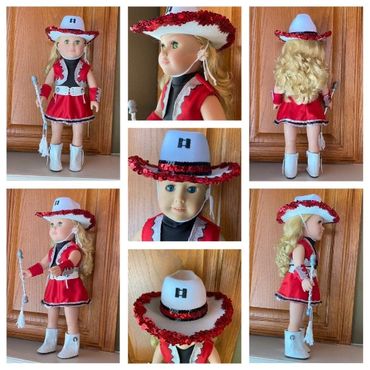 American Girl Doll Custom Drill Team