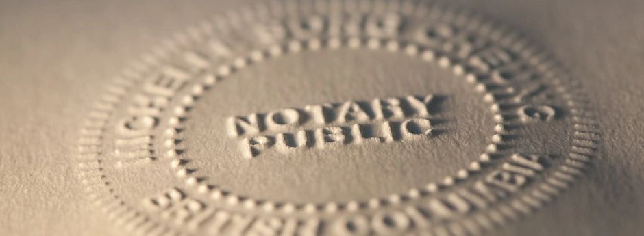 notary public seal