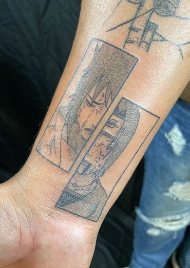 Tattoo #bakugo #myheriacademia #anime #animetattoo #animetattoos #tattoos #blacksndgreytattoo #fore