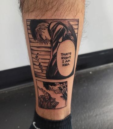 anime tattoo