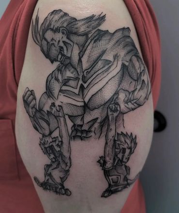 anime tattoo