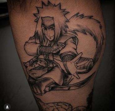 anime tattoo