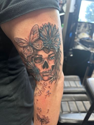 Skull tattoo
