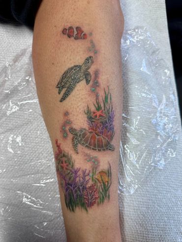 Turtle tattoo