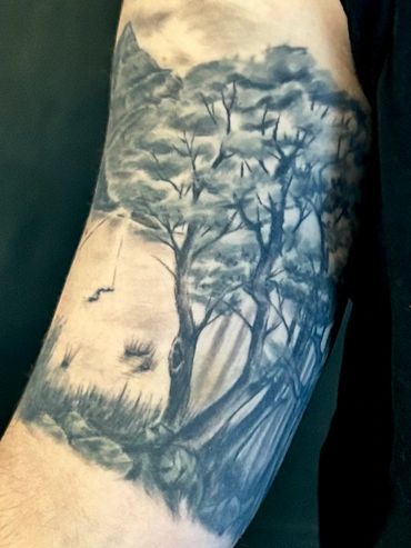 half sleeve tattoo
