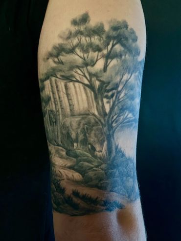bear tattoo