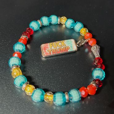 Morse Code "FUCK TRUMP"