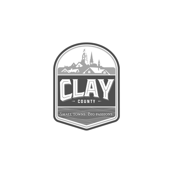 Clay county logomark
