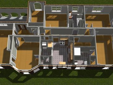 Develop site plans, floor plans, elevations and material list.