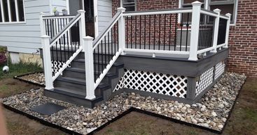 trex decking deck builder