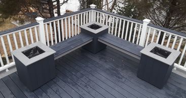 trex decking deck builder custom trex furniture