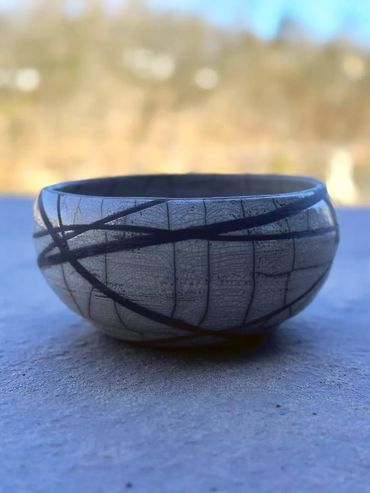 Raku bowl