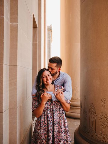 A couple in Kansas City getting their engagement pictures done!
Engagement pictures.
