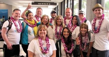 group lei greeting hawaii