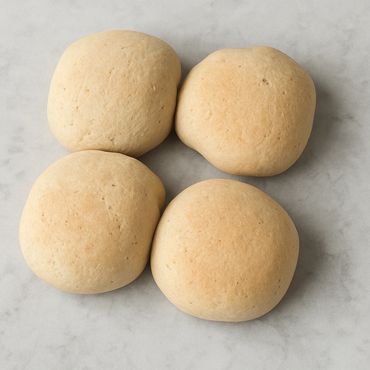 Sourdough bread rolls made using our sourdough bread mix, dairy-free, gluten-free, egg-free, soy