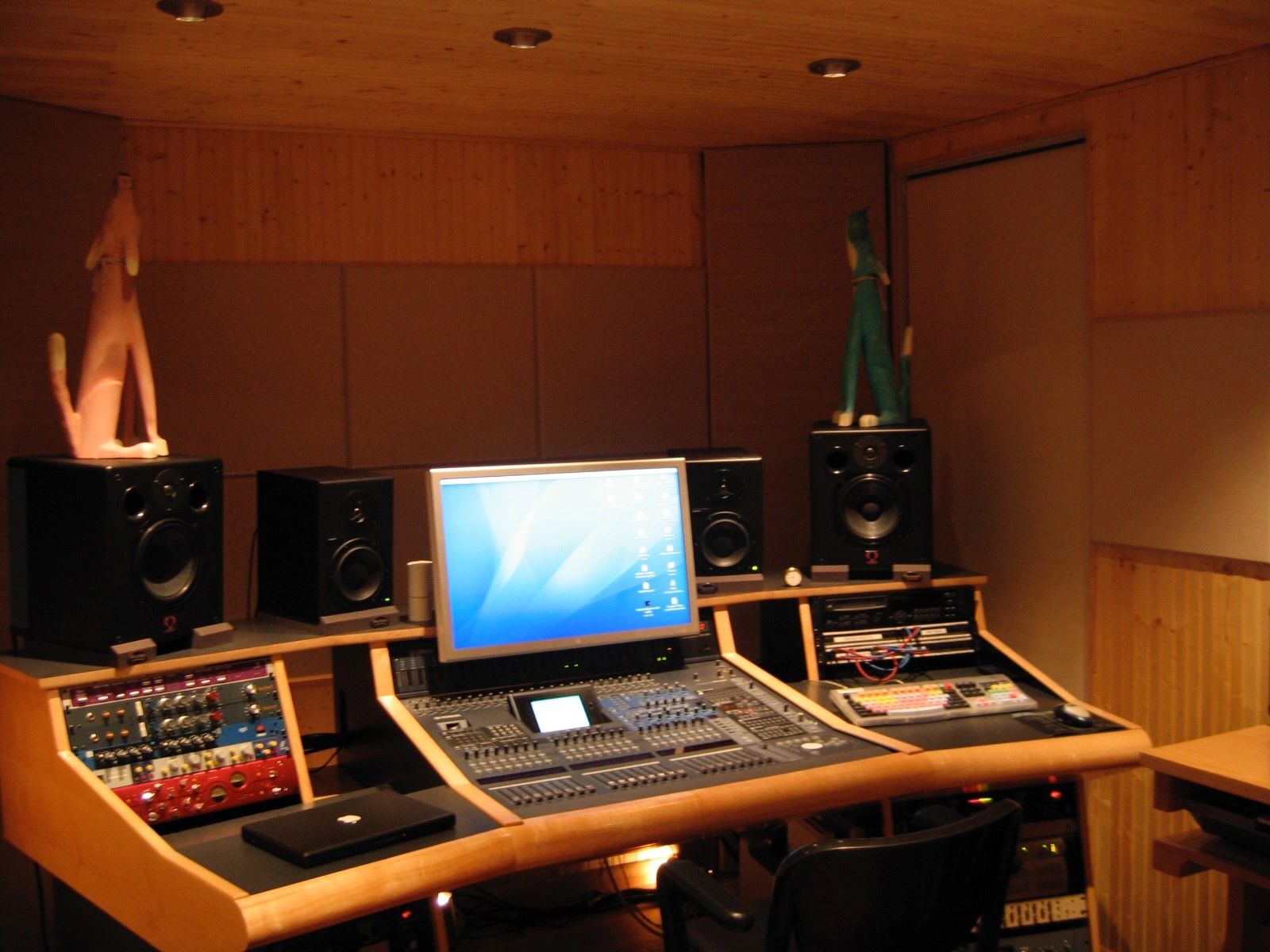 Robert Haas, recording studio