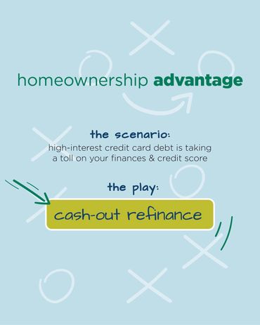 Taking some of your home equity with a cash out refinance