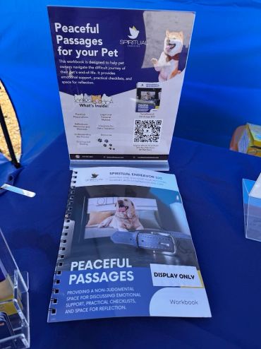 Peaceful Passages for Your Pet booklet