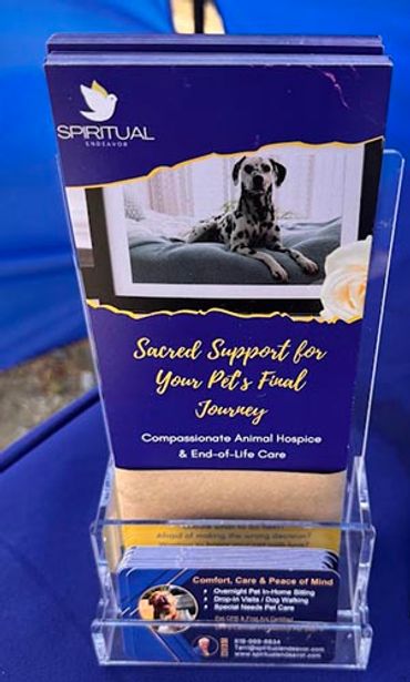 Brochure pets transitions - Spiritual Endeavor