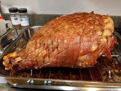 ham to be baked