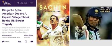 Sachin Tendulkar, Cricketer, A Billion Dreams, India, Ganges River, Indian Migrant worker