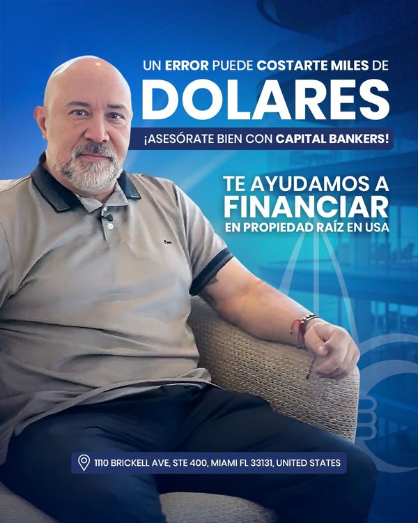 Hombre ofrece asesoría financiera para financiar propiedades en EE.UU.