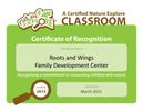 Certified Outdoor Nature Classroom