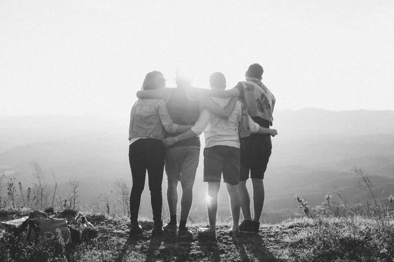 Picture of people working together