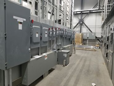 Dual 800a splitter distribution board