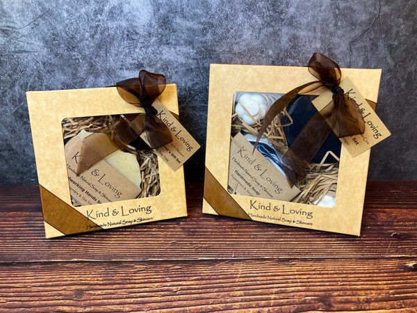Handmade Giftset hand & foot balm soap body butter bath truffles gift wrapped