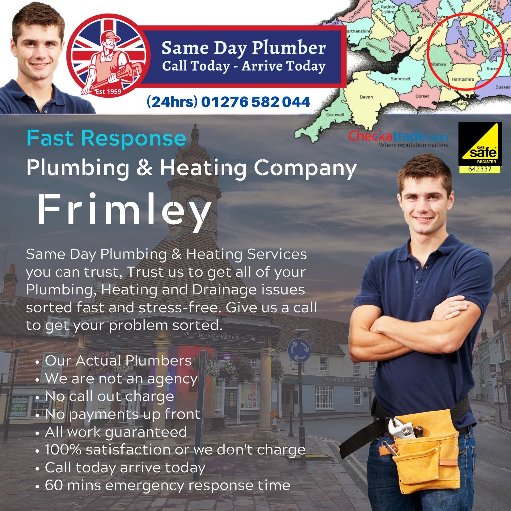 Plumbers in Frimley