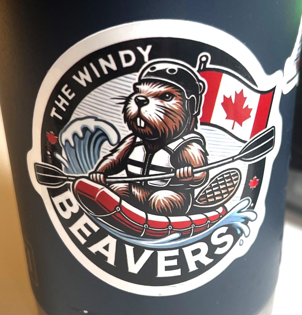 Windy Beaver Stickers!