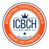 Logo of the International Certification Board of Coaches and Hypnotists (ICBCH).