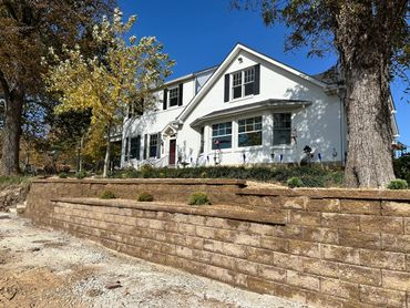 Retaining Wall Installation