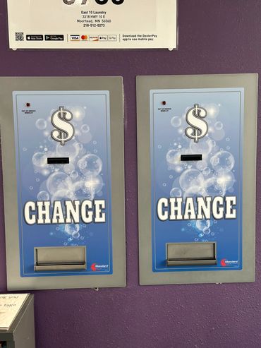 change machines available