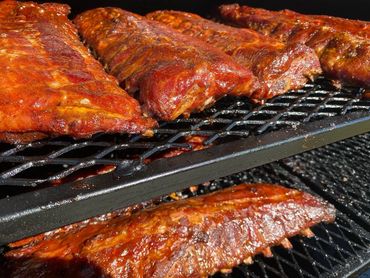 Cherry Smoked Pork Spare Ribs